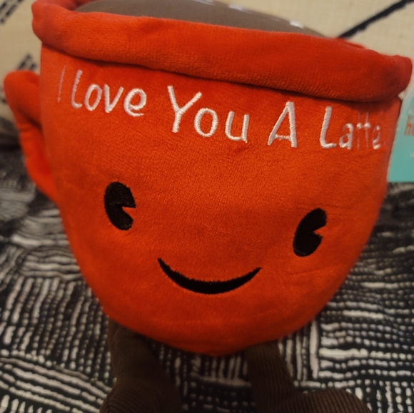 I love you a latte plushy - Picture 6 of 6